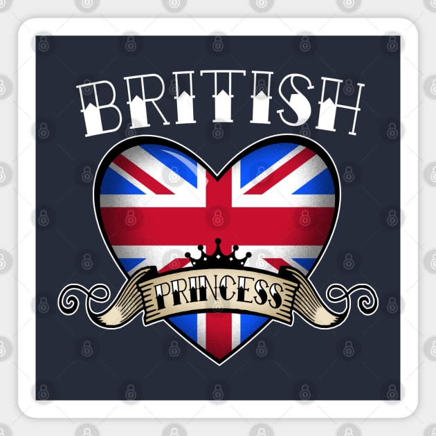 BRITISH PRINCESS Magnet by LILNAYSHUNZ